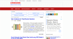 Desktop Screenshot of eltronicschool.com
